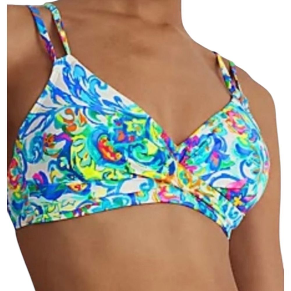LAUREN RALPH LAUREN  BIKINI TOP SZ 8